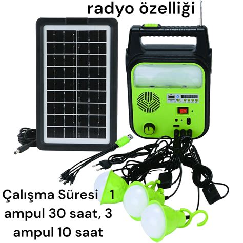 Dat G Ne Enerjili Solar Arjl Ad R Kamp Ayd Nlatma Fener N