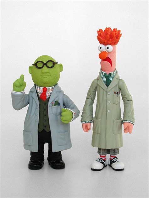 Palisades Muppet Figures Dr Bunsen Honeydew And Beeker The Muppet