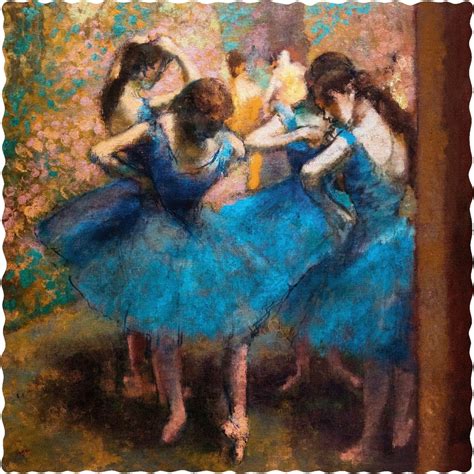 Blue Dancers By Edgar Degas 180 Piece Wooden Jigsaw Puzzle