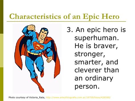 Epic Hero Characteristics