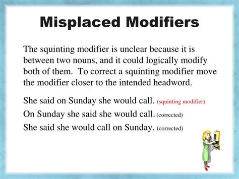 Ppt Misplaced Modifiers Powerpoint Presentation Id1401826