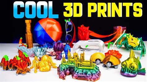 Cool Things To 3d Print First With Timelapse Youtube