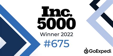 Goexpedi Ranks No 675 On The 2022 Inc 5000 Annual List Newswire