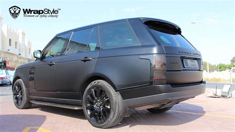 Range Rover Vogue - Black Matt wrap | WrapStyle