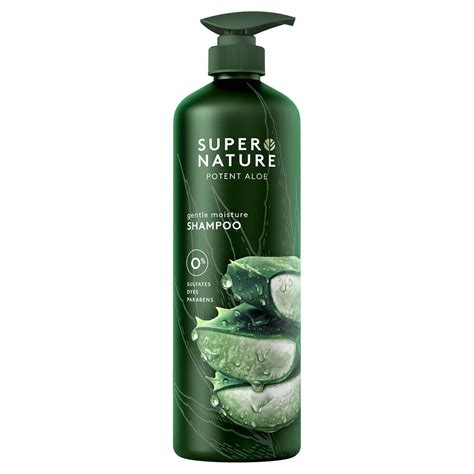 Super Nature Potent Aloe Gentle Moisture And Conditioner Shampoo 30