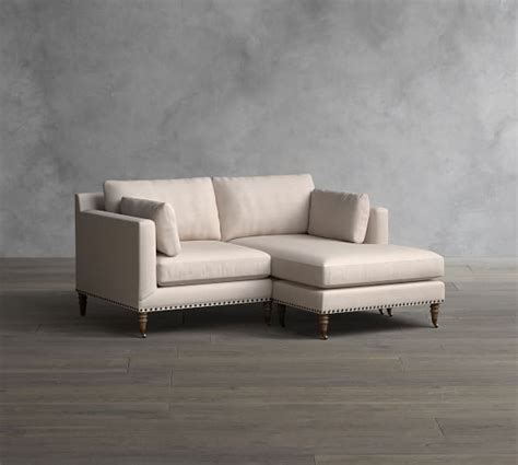 Tallulah Upholstered Loveseat with Reversible Chaise Sectional ...