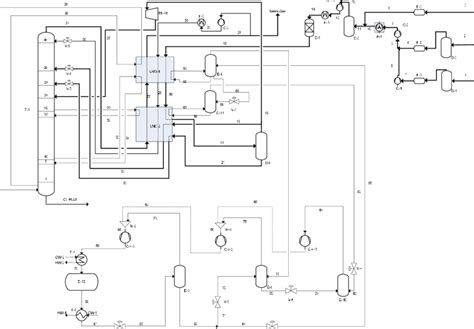 Propane Refrigeration Cycle Used In C2 Recovery Plant Crp