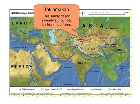 Taklamakan Desert On World Map 7 Days To Die Map