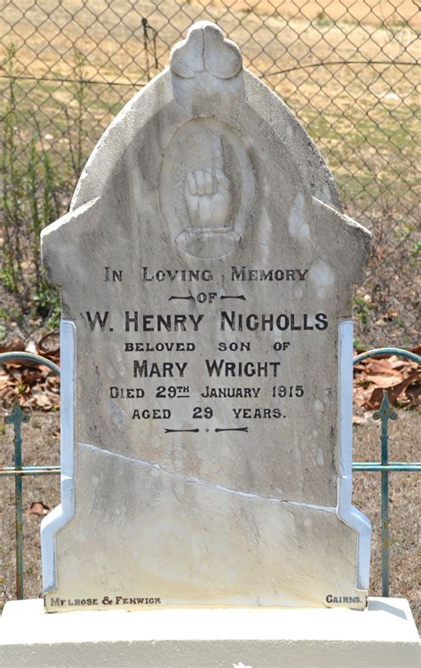 William Henry Nicholls Find A Grave Memorial