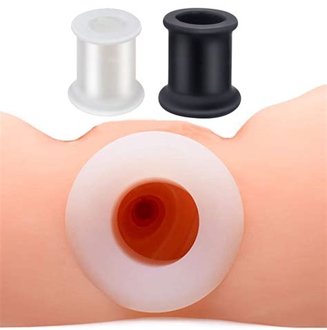 Hollow Butt Plug Anal Dilator Douche Enema Speculum BDSM Medical