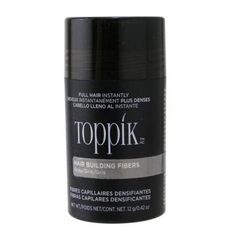 Toppik Hair Building Fibers Gray 12g 0 42oz 12g 0 42oz Harris Teeter