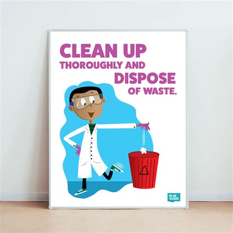7 Free Printable Lab Safety Rules Posters Wwdw Podcast