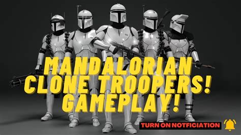 Mandalorian Clone Troopers Star Wars Battlefront 2 Youtube