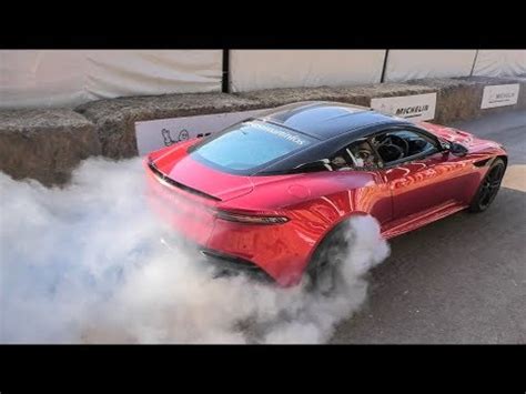 The Best Supercar Burnouts And Launches At Goodwood Youtube