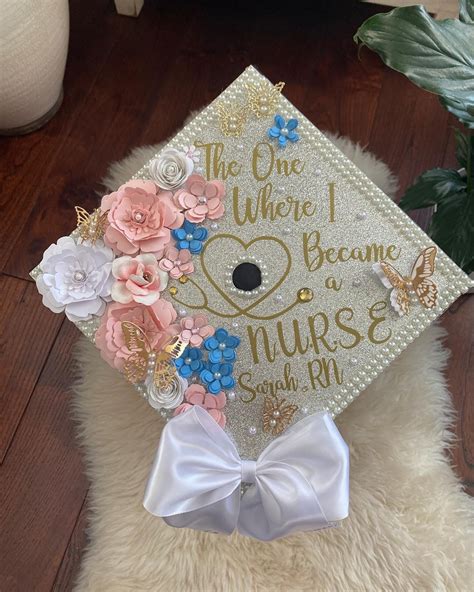 Custom Graduation Cap Topper Personalized Grad Cap Senior Class Of T Tassel Grad Quote Grad