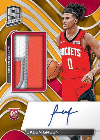 2021 22 Panini Spectra Basketball Checklist