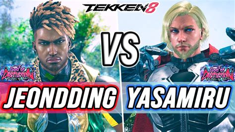 T8 🔥 Jeondding Eddy Vs Yasamiru Claudio 🔥 Tekken 8 High Level