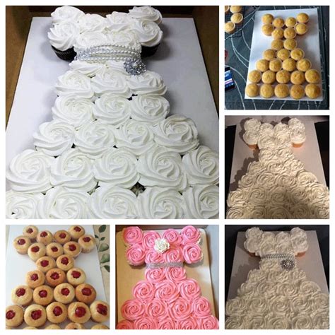 Wonderful DIY Amazing Wedding Dress Cupcake