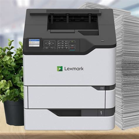 Lexmark Ms Dn Network A Duplex B W Laser Printer Lcd Usb Ppm