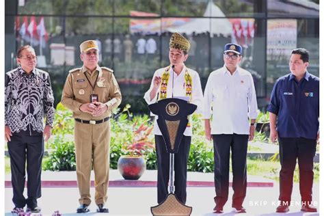 Kalimantan Barat Berjaya Presiden Jokowi Resmikan Bandar Udara