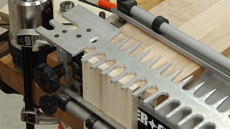 Porter Cable Dovetail Jig Set Up For Through Dovetails Porter Cable