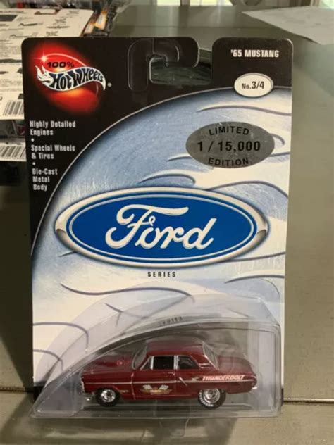 HOT WHEELS FORD Series Thunderbolt Error On 65 Mustang Card 1 15 000