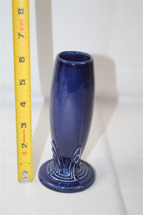 Fiesta Homer Laughlin FiestaWare Cobalt Blue Bud Vase EBay