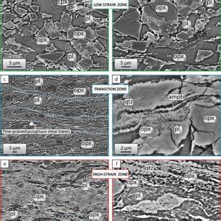 SEM BSE Images Representative Of Microstructures Documented In Pure