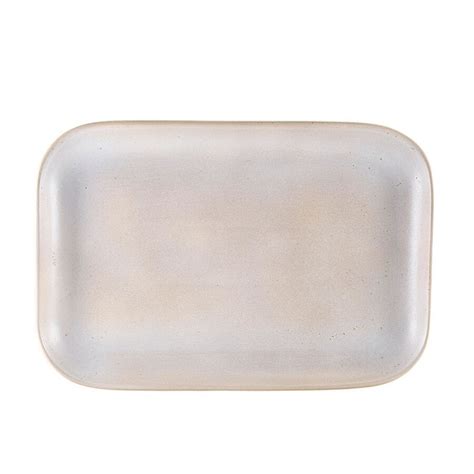 Terra Stoneware Antigo Barley Rect Plate X Cm