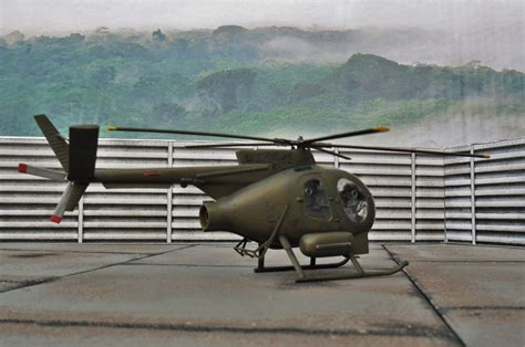 Hughes 500p `the Quiet One` Laos 1972 Ready For Inspection