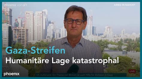 Aktuelle Lage in Gaza Einschätzungen von Luc Walpot ZDF aus Tel Aviv