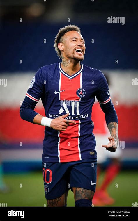 Neymar During The French Ligue 1 Football Match Between Paris Saint