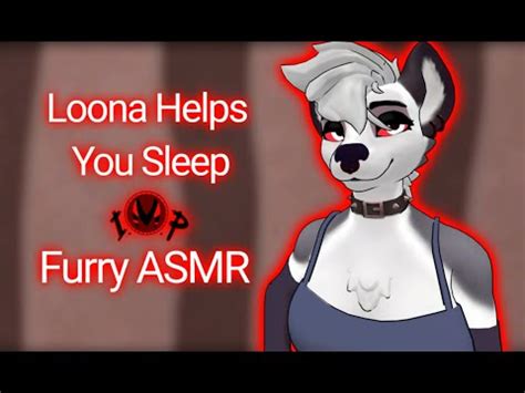 Furry ASMR Loona Helps You Sleep Assorted Mouth Sounds Kissing