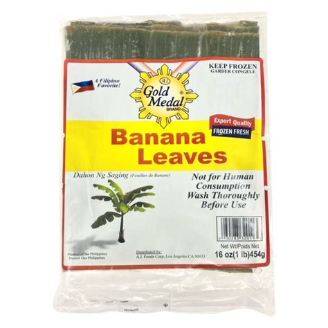 Banana Leaves (Dahon ng Saging) - Gold Medal Brand