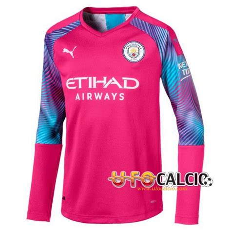 Nuova Maglia Calcio Manchester City Portiere Rosso