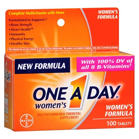 One A Day Womens Multivitaminmultimineral Supplement Tablets Walgreens