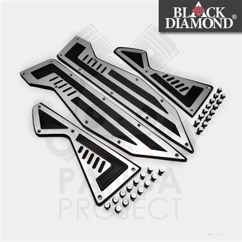 Jual Karpet Bordes Pijakan Kaki Yamaha Nmax Old Black Diamond Best