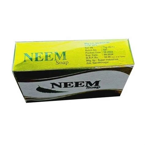 Solid G Neem Soap For Bathing Box At Rs Box In Kishangarh Id