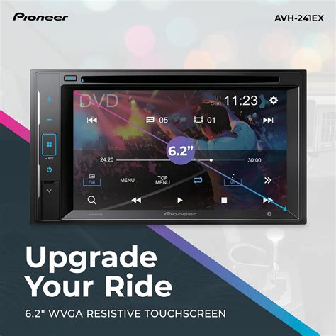 Pioneer Avh Ex Double Din Cd Dvd Receiver With Amazon Alexa Via The