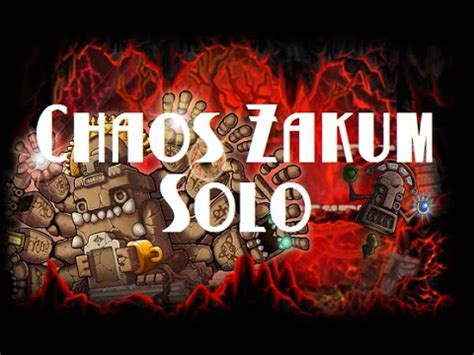 Aistrian Chaos Zakum Solo YouTube