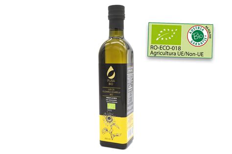 Ulei De Floarea Soarelui Bio 500 Ml Puraagro