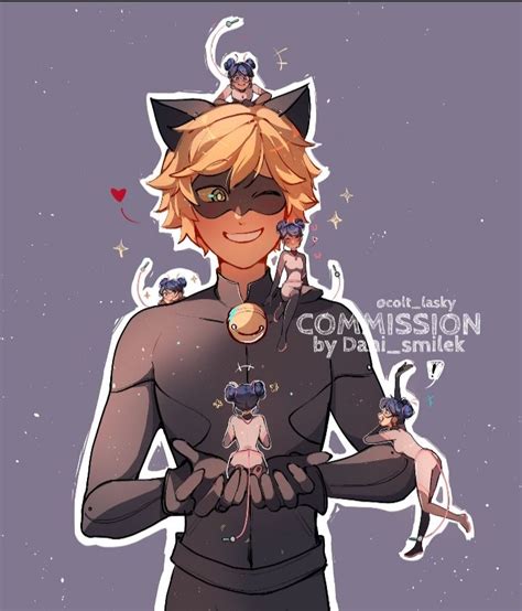 Multimouse And Chat Noir Icon Fan Art