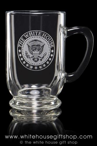 The White House Classic Glass Beer Or Coffee Mug From The White House