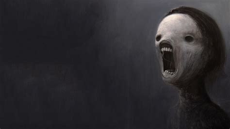 Scary Face Dark Background - Scary Background - 1920x1080 - Download HD Wallpaper - WallpaperTip