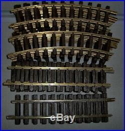 21 Pcs Of Lehmann Lgb G Scale Brass Train Track 1100 Curves 1000