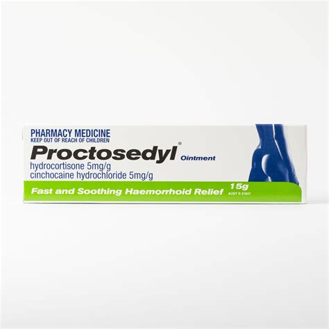 Proctosedyl Ointment 15g My Dispensary