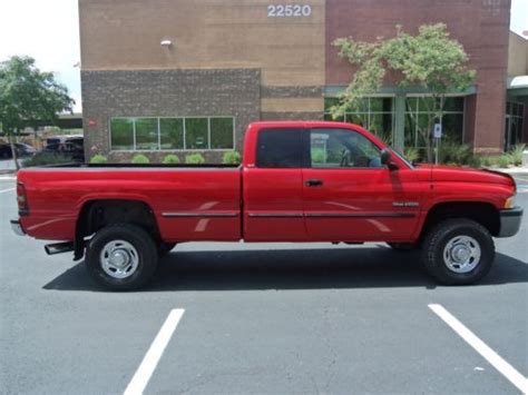 Find Used 1998 Dodge Ram 2500 Club Cab Long Bed 4x4 12 Valve Cummins Diesel 97k Actual In