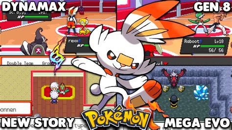 Updated Pokémon Gba Rom Hack With 24 Starters Dynamax Gen 8 Z