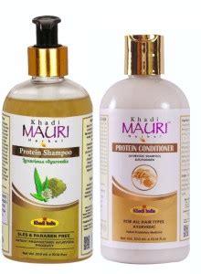 Khadi Mauri Herbal Protein Shampoo Conditioner Ayurvedic Hair