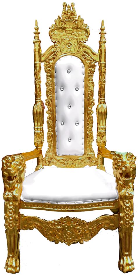 Royal Blue Throne Chair Png